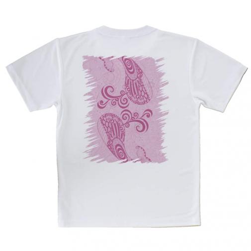 【Tシャツ】ピンクのクジラ