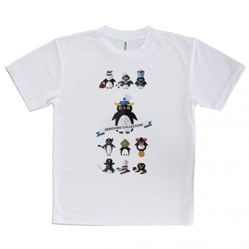 【Tシャツ】コミカルなペンギンたち