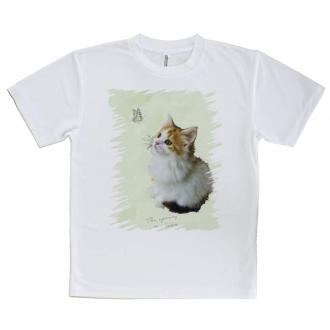 【Tシャツ】春の午後　蝶と子猫