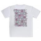 【Tシャツ】おどけた猫のシームレスパターン