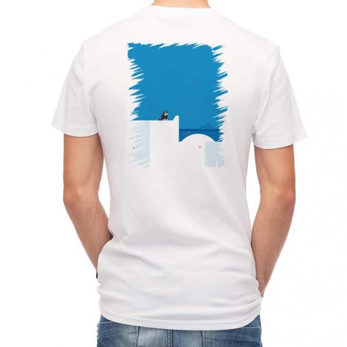 【Tシャツ】冬に一人ぽっちの犬