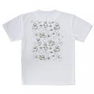 【Tシャツ】ほのぼの猫の手書きイラスト