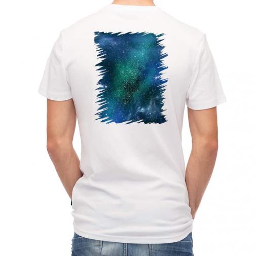 【Tシャツ】エメラルドグリーンな宇宙