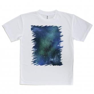 【Tシャツ】エメラルドグリーンな宇宙