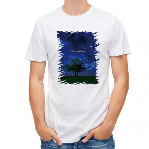 【Tシャツ】Tree and star