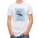 【Tシャツ】機会はどの場所にもある。釣針を垂れて常に用意せよ。釣れまいと思うところに常に魚あり。