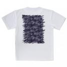 【Tシャツ】サメ(SHARK)　迷彩柄　パープルカラー