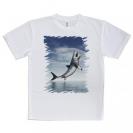 【Tシャツ】サメ「ジョーズ2」(JAWS2)　jump Shark