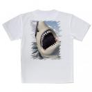 【Tシャツ】サメ「ジョーズ3」(JAWS 3) 　鋭い歯