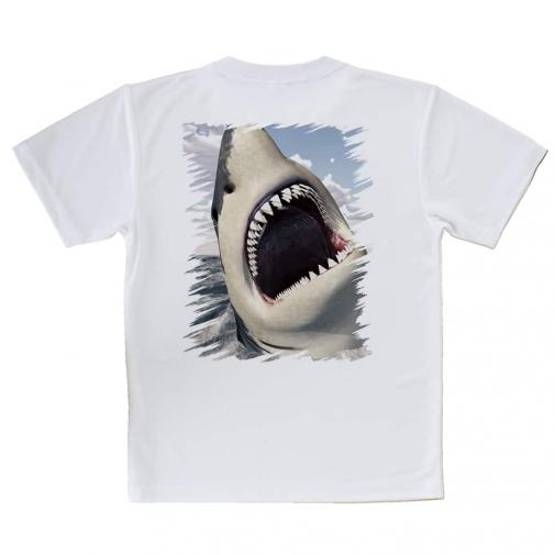 【Tシャツ】サメ「ジョーズ3」(JAWS 3) 　鋭い歯