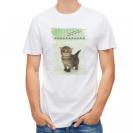 【Tシャツ】生後20日の可愛い子猫　イラスト