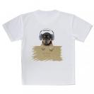 【Tシャツ】子犬だってNo Music No Life