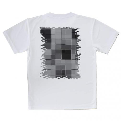 【Tシャツ】クリスタルキューブ　モノトーン