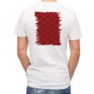 【Tシャツ】立体キューブ　レッド