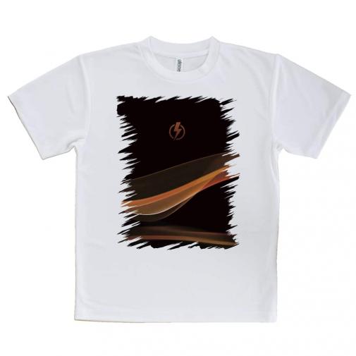 【Tシャツ】ファイヤー充電!　オレンジ