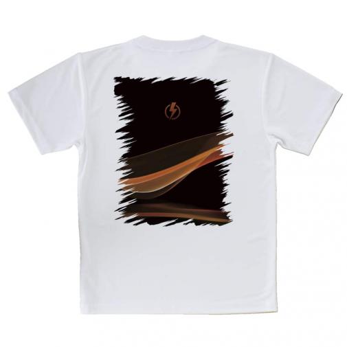 【Tシャツ】ファイヤー充電!　オレンジ