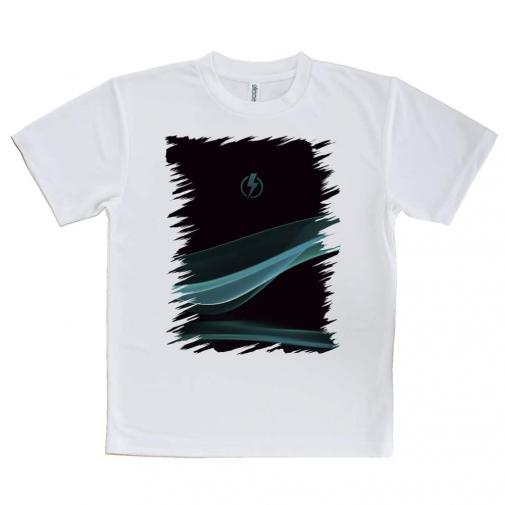 【Tシャツ】ファイヤー充電!　ブルー