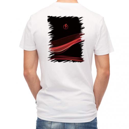 【Tシャツ】ファイヤー充電!　ミナクルレッド