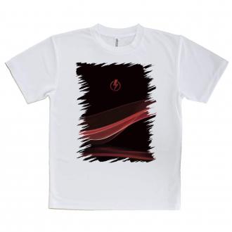 【Tシャツ】ファイヤー充電!　ミナクルレッド