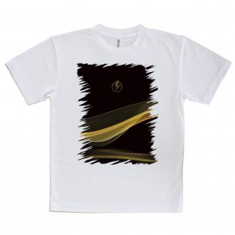 【Tシャツ】ファイヤー充電!　ゴールド