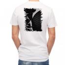 【Tシャツ】鉄網板とホワイト&ブラックのバンド