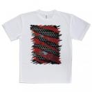 【Tシャツ】鉄網板と鋼鉄の赤い扉