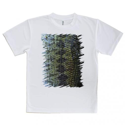 【Tシャツ】ブラックバスの鱗デザイン
