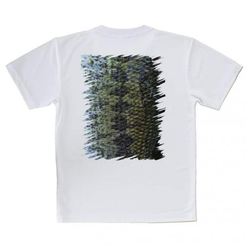 【Tシャツ】ブラックバスの鱗デザイン