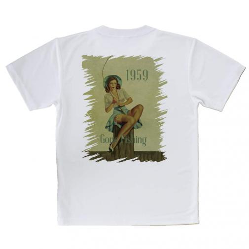 【Tシャツ】Gone Fishing ビンテージバージョン
