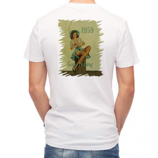 【Tシャツ】Gone Fishing ビンテージバージョン