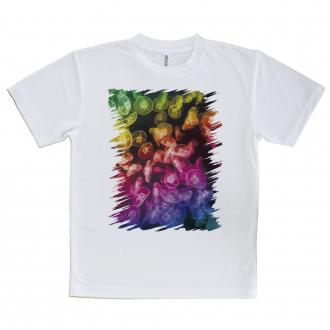 【Tシャツ】ビタミンカラーのクラゲ2