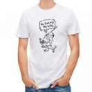 【Tシャツ】【釣りざんまい】ルアーに乗ったアングラー