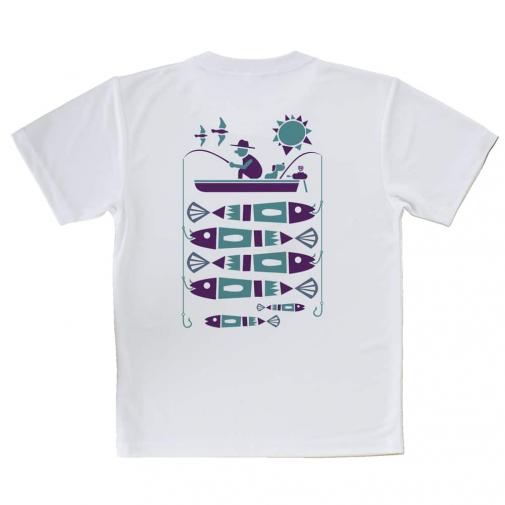 【Tシャツ】【釣りざんまい】モーニングフィッシング