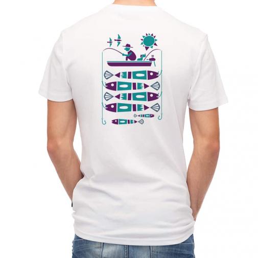 【Tシャツ】【釣りざんまい】モーニングフィッシング