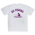 【Tシャツ】【釣りざんまい】ボートでぼーっと釣りざんまい