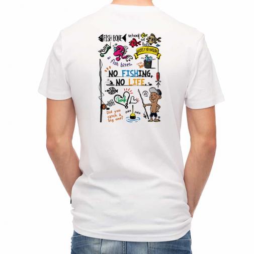 【Tシャツ】【釣りざんまい】釣りが好きなんです