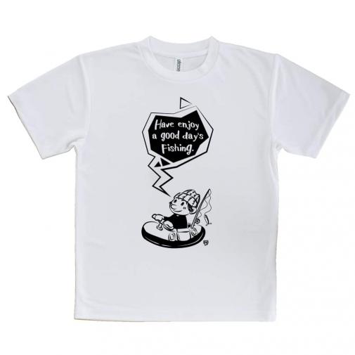 【Tシャツ】【釣りざんまい】ゴムボートアングラー
