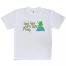 【Tシャツ】【釣りざんまい】カエルがノンビリ釣りをするでケロ