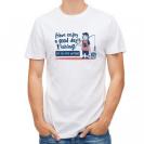 【Tシャツ】【釣りざんまい】一日釣りを楽しむアングラー_レトロ