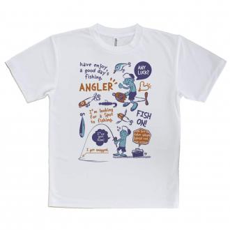 【Tシャツ】【釣りざんまい】釣りに行きませんか?_レトロ