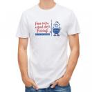 【Tシャツ】【釣りざんまい】ぽっちゃりアングラー