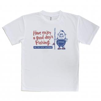 【Tシャツ】【釣りざんまい】ぽっちゃりアングラー