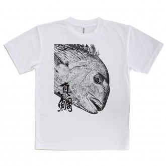 【Tシャツ】マダイ　墨絵風