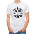 【Tシャツ】大きな魚を釣りました。