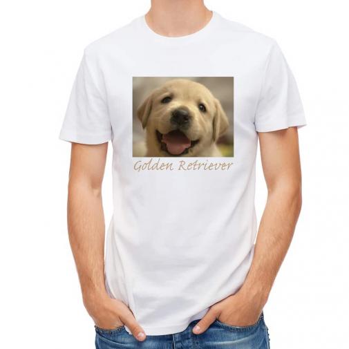 【Tシャツ】ゴールデンレトリバーの子犬