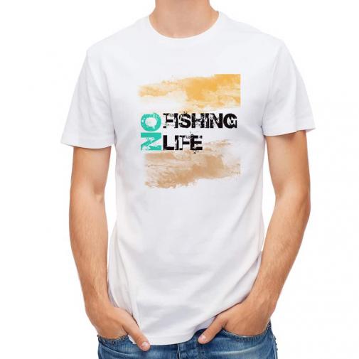 【Tシャツ】No Fishing No Life カジュアル