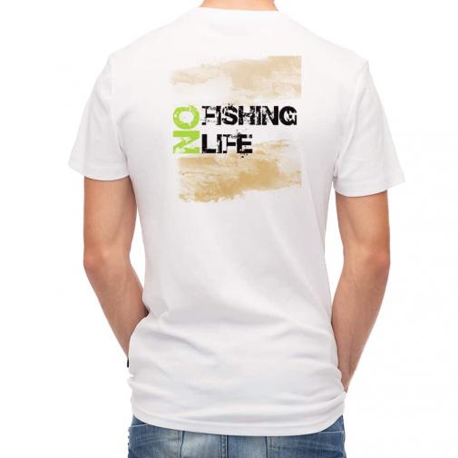 【Tシャツ】No Fishing No Life ナチュラル