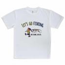 【Tシャツ】【釣りざんまい】レッツゴーフィッシング ルアーと少年_カラフル