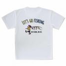 【Tシャツ】【釣りざんまい】レッツゴーフィッシング ルアーと少年_カラフル