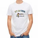 【Tシャツ】【釣りざんまい】レッツゴーフィッシング ルアーと少年_カラフル